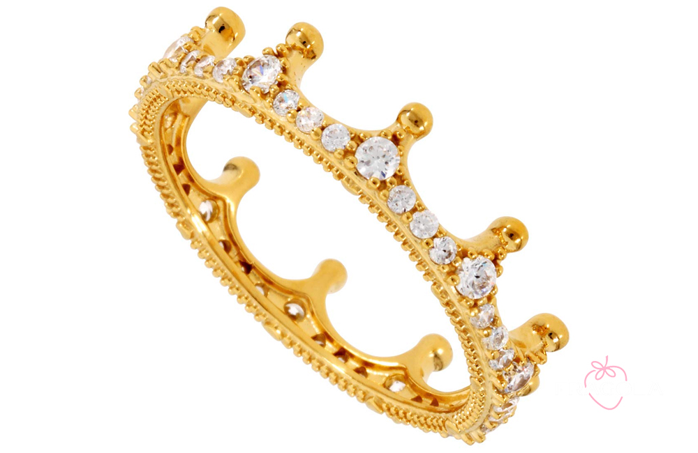 Кільце корона – символ розкоші та нескінченності