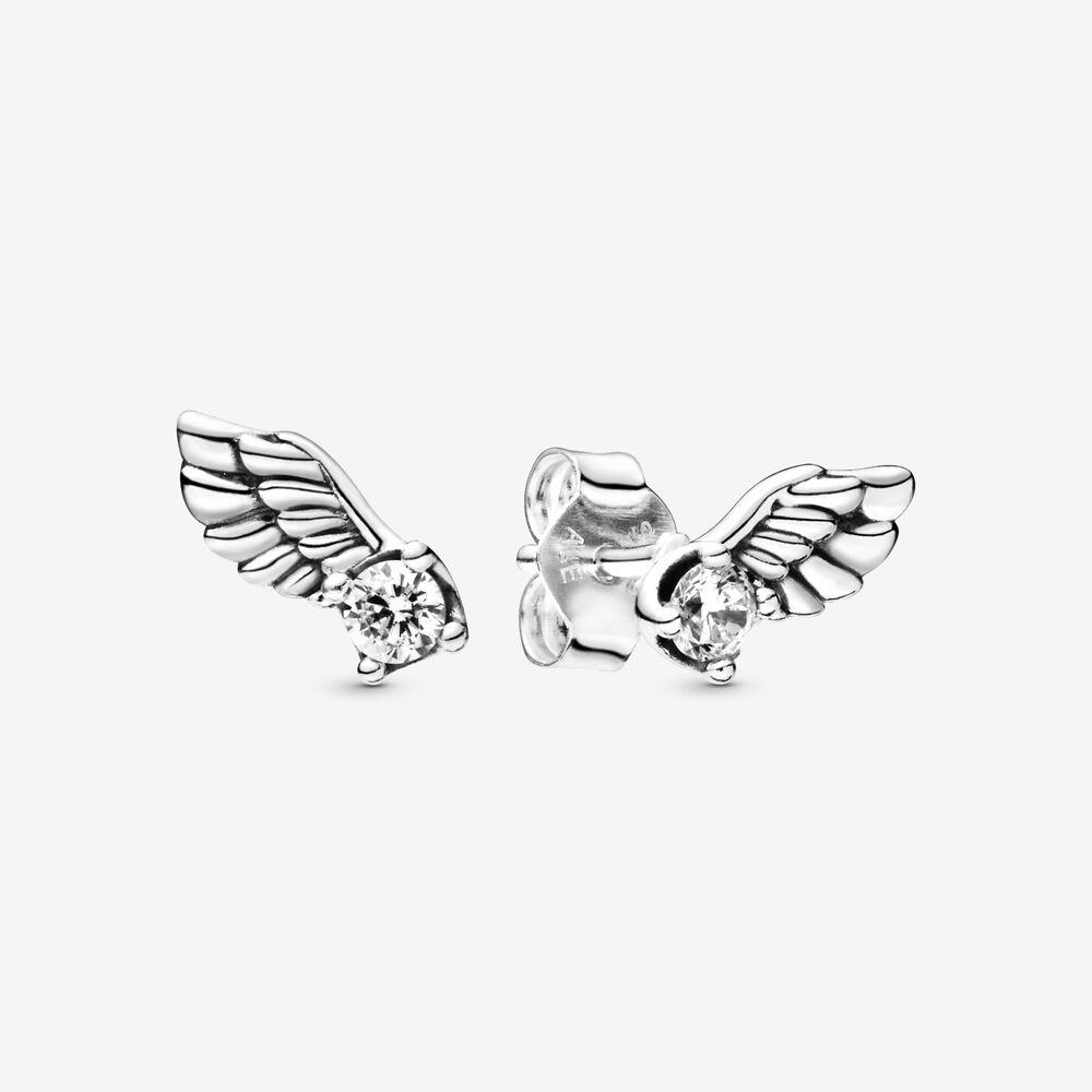 Сережки Виблискуючі крила ангела