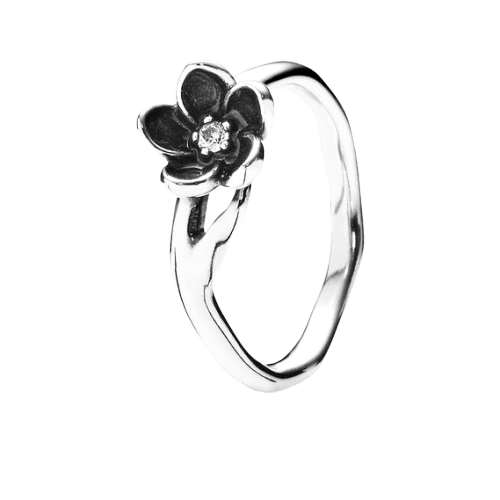 Кольцо Загадочные цветы 190918CZ