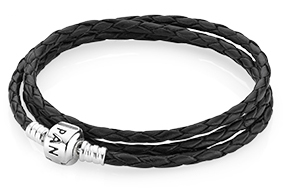Triple Woven Leather Bracelet
