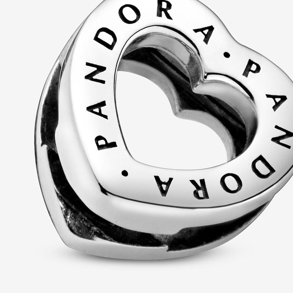 Шарм-клипса Reflexion Сердце с логотипом Пандора