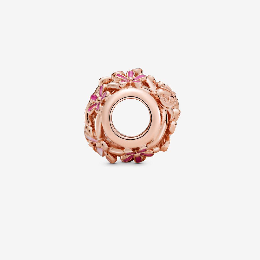 Шарм Pandora Rose Ажурная розовая маргаритка