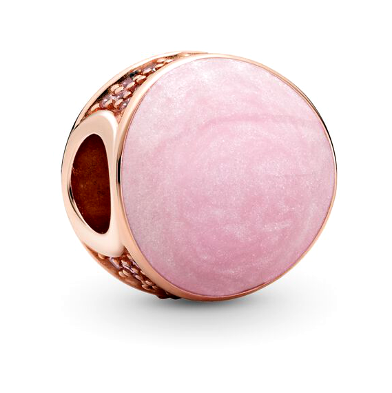 Шарм Pandora Rose Розовый завиток 789306C01