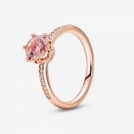 Кольцо Pandora Rose Розовая корона