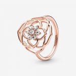 Кольцо Pandora Rose Розовые лепестки