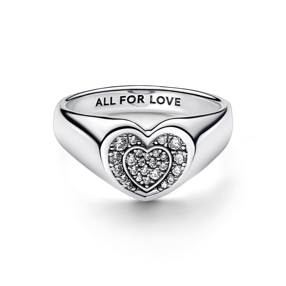 Кольцо-печатка Все ради любви