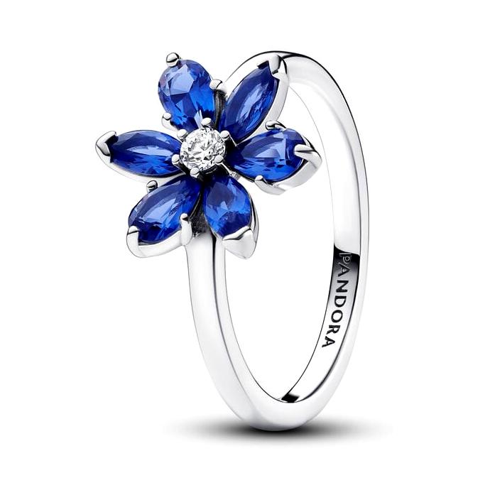 кольцо Синий сияющий гербарий 193000C01